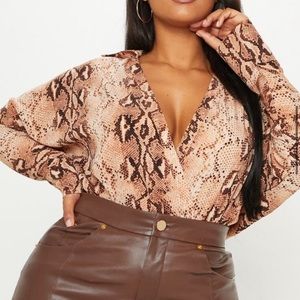 Pretty Little Thing Bodysuit (Plus Size)